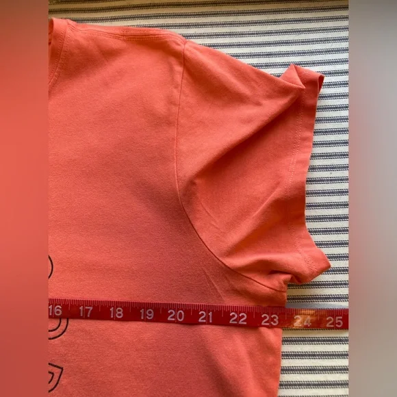 Life is Good Women’s Orange/Mango Short Sleeve T-Shirt, Keep It Simple, Size XL - Picture 7 of 10